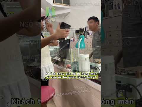 Khách thay pin về bị hỏng màn vì con ốc bỏ quên trong máy? thumbnail