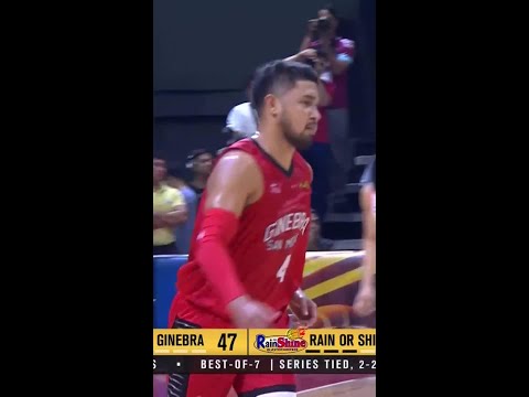 Abarrientos SCORES THREES and the JELLY FINISH for Brgy. Ginebra | PBA Season 50 Commissioner’s Cup thumbnail