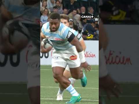 Rien ne peut arrêter Josua Tuisova qui se joue de la défense pour inscrire cet essai ? #rugby thumbnail