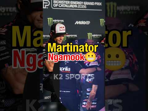 Martinator Ngamuk di Garasi Aprilia MotoGP Catalunya #motogp #beritamotogp #shortsvideo thumbnail