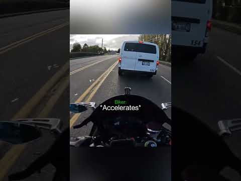 When A Biker Gets Distracted On The Road… thumbnail