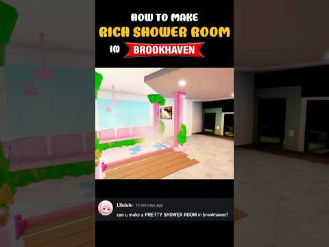 HOW TO MAKE A RICH SHOWER in BROOKHAVEN! thumbnail