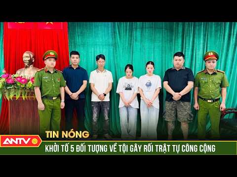 Toàn cảnh nhóm đối tượng túm tóc, ẩu đả trước quán bia ở Lào Cai | ANTV thumbnail