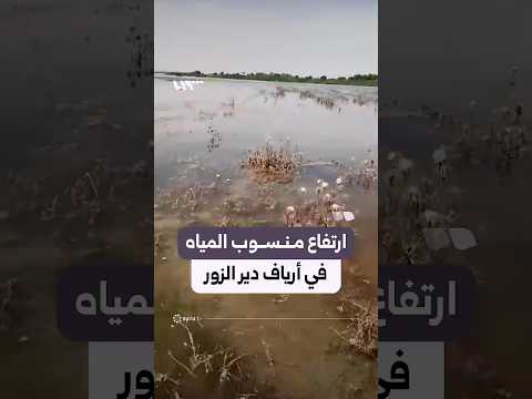 ارتفاع منسوب المياه في أرياف دير الزور thumbnail