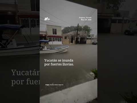 Yucatán se inunda por fuertes lluvias | N+ thumbnail