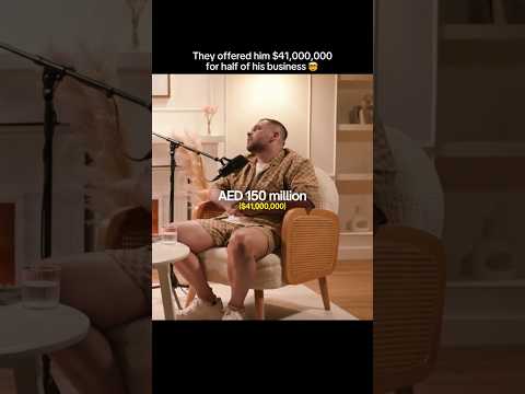 CHINESE INVESTORS OFFERED HIM $41M FOR HALF HIS BUSINESS🤯💸🇨🇳 thumbnail