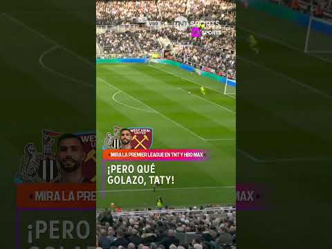 IMPRESIONANTE GOL DE TATY CASTELLANOS I NEWCASTLE VS WEST HAM | JORNADA 37 I PREMIER LEAGUE #Shorts thumbnail