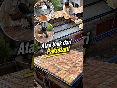 Atap unik dari Pakistan! 😱 #videoviral thumbnail