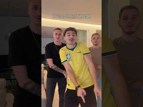 VOU PRA COPA DO MUNDO SE O NEYMAR COMENTAR NO VÍDEO! 🇧🇷😬 thumbnail