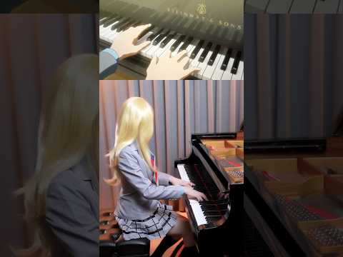 🎻A Spring Without You Is Coming🎹 Your Lie in April「Orange」Piano Cover #YourLieinApril #Piano #Shorts thumbnail
