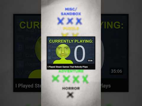I Played Steam Games That Nobody Plays ❌ thumbnail