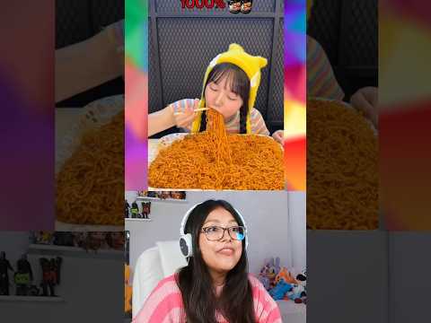 PLATO GIGANTE DE RAMEN CON PICANTE EXTREMO @kimpro828 #curiosidades #humor thumbnail