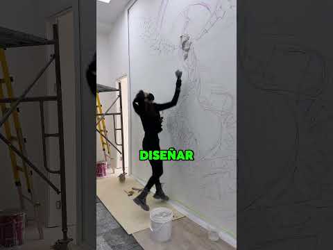la MEJOR ARTISTA BOMEÓ con un GARABATO ?? #shorts #arte #pintura #wow #asia thumbnail