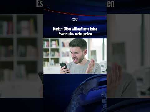 Markus Söder will auf Insta keine Essensfotos mehr posten | heute-show #shorts thumbnail