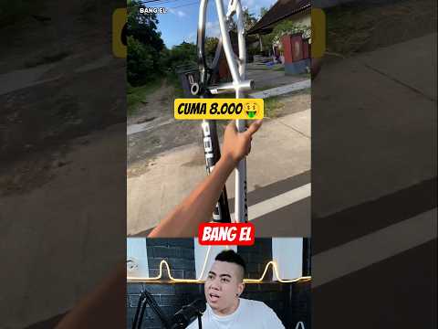 Seriusan rangka onthel balap razor cuma 8rb #shorts #reactionvideo #fypvideo #eldanboy thumbnail