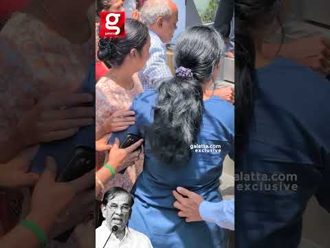 அப்பா?போகாதீங்க பா?கதறி அழுத K Rajan மகன், மகள் thumbnail