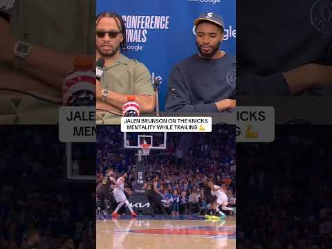 Brunson and the Knicks were resilient tonight ? thumbnail