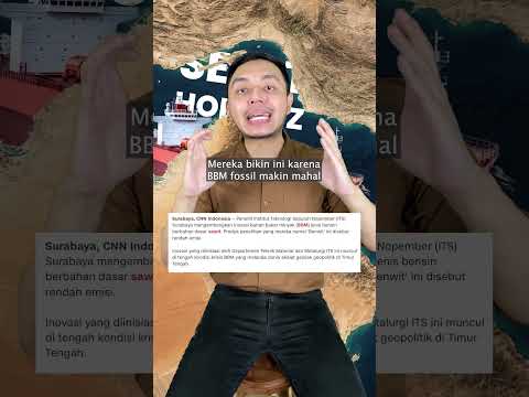 Sekarang ada bensin yang terbuat dari SAWIT? #shorts thumbnail