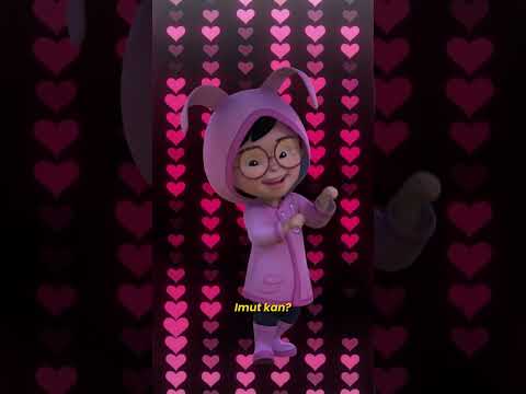 Imut nggak jas hujan aku sama Mei Mei ini?  Warnanya lucu banget kan? ☔😆#upinipin #susanti thumbnail