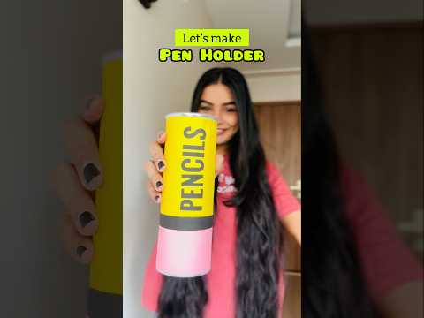 DIY Pencil Holder ? #crafteraditi #diy #shorts #papercraft #penholder #handmade @CrafterAditi thumbnail