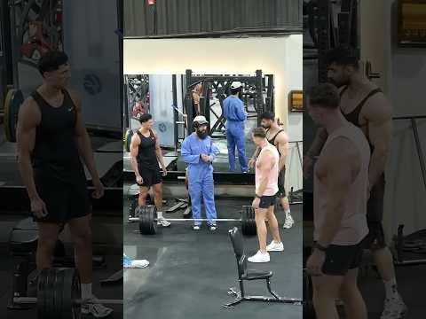 Why is it easier with one hand than with two? ?#anatoly #gym #prank thumbnail
