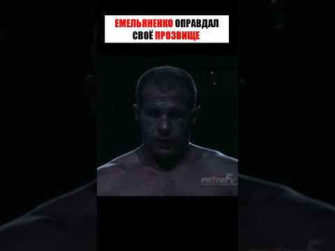 Емельяненко РАЗРУШИЛ МИФ о Голландской ШПАЛЕ 😨 #shorts thumbnail