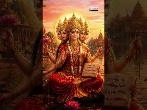 🌼 Morning Peace with Gayatri Mantra 🌅 | Bhakti Vibes #PositiveEnery #DivineVibes #Shorts #ShortsFeed thumbnail