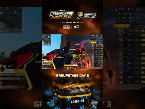 Onegame Championship Summer Series Day 3 Group C Match 1 Highlights #ffmindia #freefiremax #shorts thumbnail