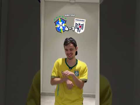 Resenha Brasil 6 x 2 Panamá #shorts #brasil #panamá thumbnail