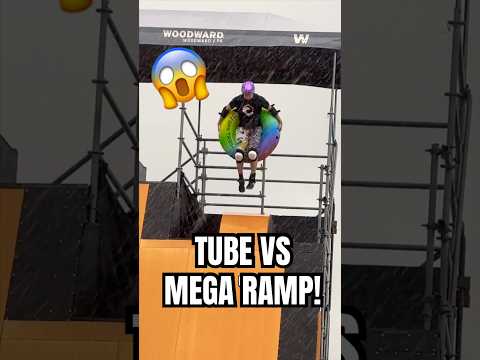 TUBE VS MEGA RAMP 😱 thumbnail
