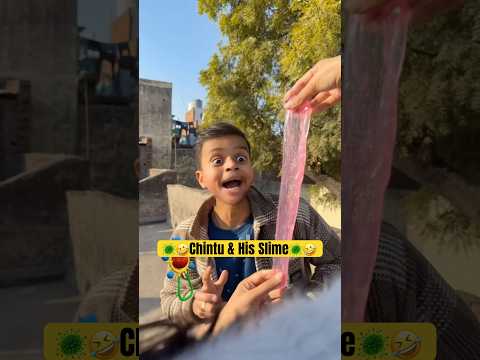 Chintu & his slime?? #shorts #trending thumbnail