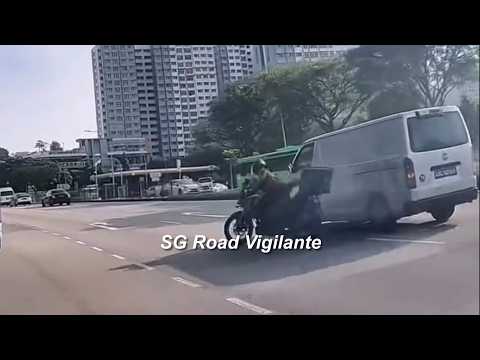 22may2026  Bukit Batok road accident btw van & food delivery motorcyclist thumbnail