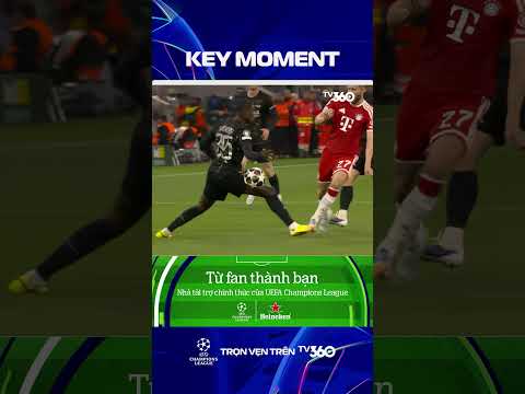 2 tình huống để bóng chạm tay của các cầu thủ PSG #tv360thethao #tv360 #championsleague thumbnail