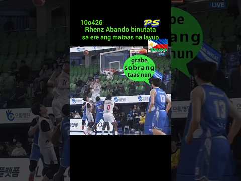 Rhenz Abando binutata sa ere ang mataas na layup thumbnail