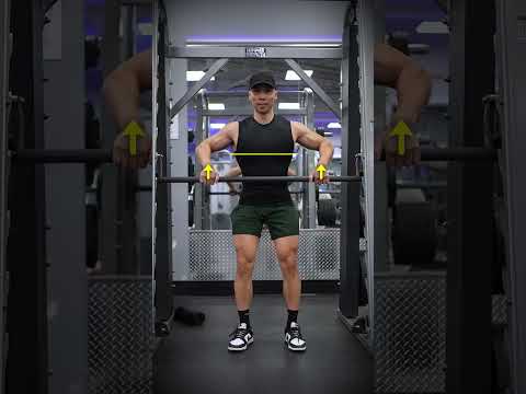 Smith Machine Workout BIGGER  for Shoulders thumbnail