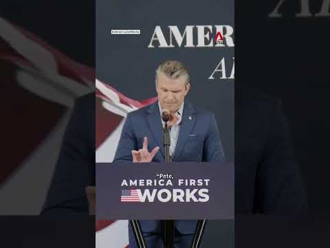 US Defense Secretary Pete Hegseth impersonates Trump at rally thumbnail