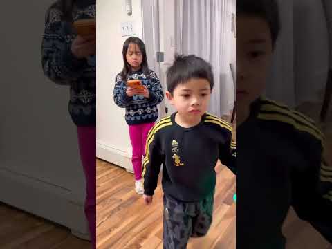 Only sister cared to help him 👧🏻❤️👶🏻👠 thumbnail