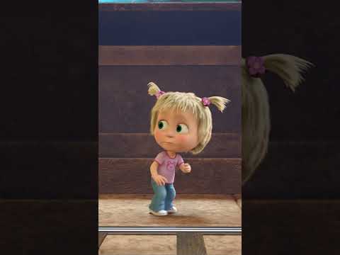 Boo! Scared? Don't be afraid! 🙀👀 #WonderPark #MashaAndTheBear #Shorts #cartoons #SpecialEpisode thumbnail