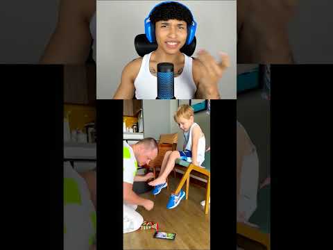 O pai está colocando o tênis na cadeira KKKKK #ryansamuel ￼ thumbnail