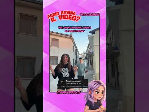 FABIO FERRUCCI HA ROVINATO IL TREND A SUA SORELLA FEDERICA #tiktok #webboh #perte #trend thumbnail