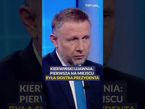 Kierwiński ujawnia: pierwsza na miejscu była siostra prezydenta Nawrockiego #polityka #shorts thumbnail