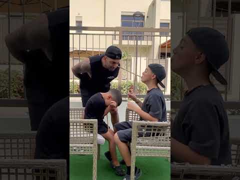 Sorry Devran 😂 #challenge #family #fun #prank thumbnail