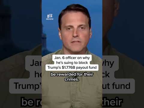 Jan. 6 officer on why he's suing to block Trump's $1.776B payout fund thumbnail