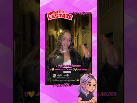 GIULIA BIZZARRI E SUA SORELLA VIOLA PRONTE PER L’ESTATE CON LA CANZONE DI BELS #tiktok #webboh#perte thumbnail