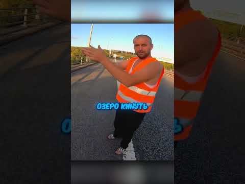 Байкер встретил бедного животного на дороге И СДЕЛАЛ ЭТО...😊 #shorts Байкеру респект thumbnail