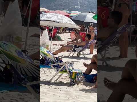 🇧🇷 Beautiful day at LEBLON beach Brazil thumbnail