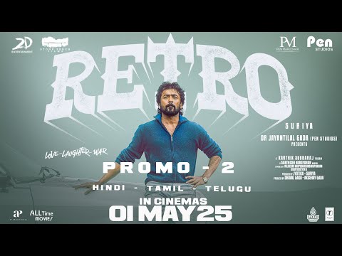 Retro - Promo 2 (Hindi) | Suriya | Pooja Hegde | Karthik Subbaraj | Pen Studios | In Cinemas Now thumbnail