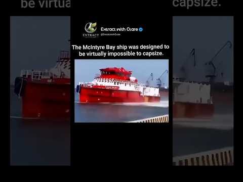 This “Unsinkable” Ship Looks Like It Should Flip… But It Doesn’t ?? thumbnail