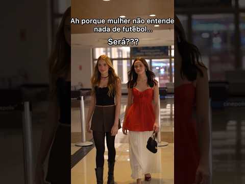 MULHER NÃO ENTENDE DE FUTEBOL #millenaemanumaia thumbnail