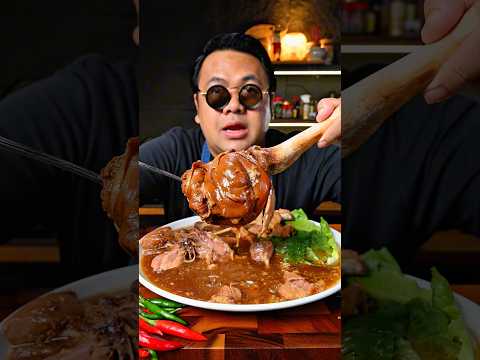 ขาหมูอร่อยที่สุด ตอนเที่ยงคืน #อร่อย #ขาหมู #mukbang thumbnail